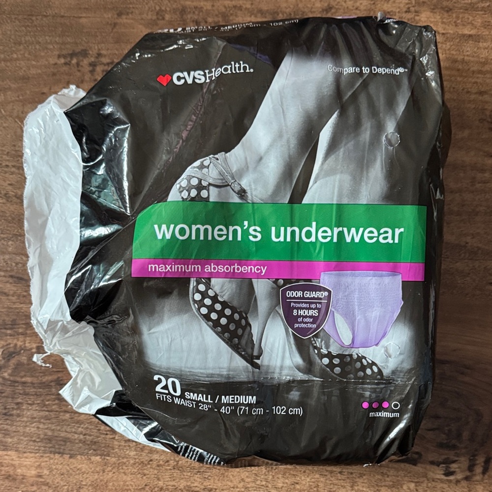 CVS Health Women's Underwear Maximum Absorbency